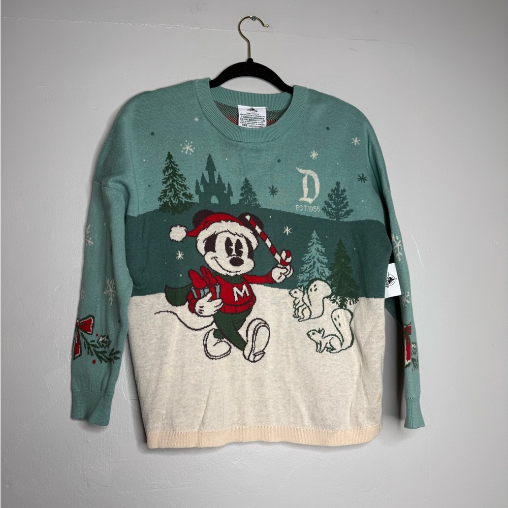 Mickey Mouse Disneyland holiday sweater